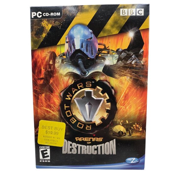 Robot Wars: Arenas Of Destruction PC CD-ROM Game With Box and Manual - Picture 1 of 8